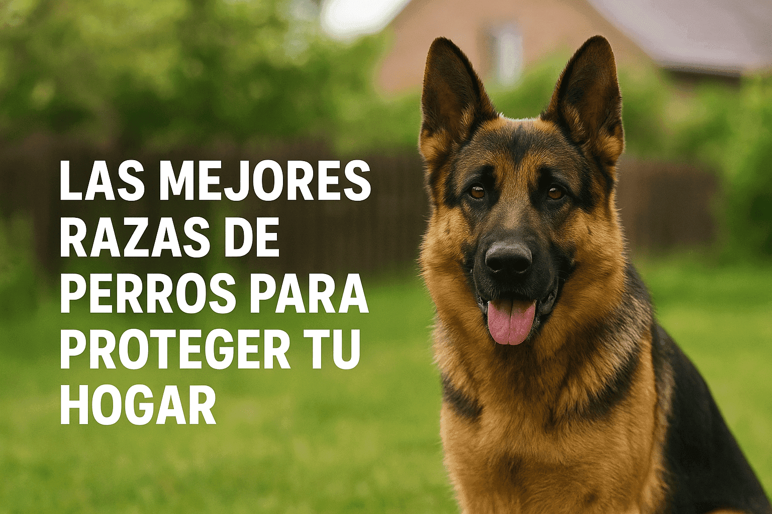 Las mejores razas de perros para proteger tu hogar
