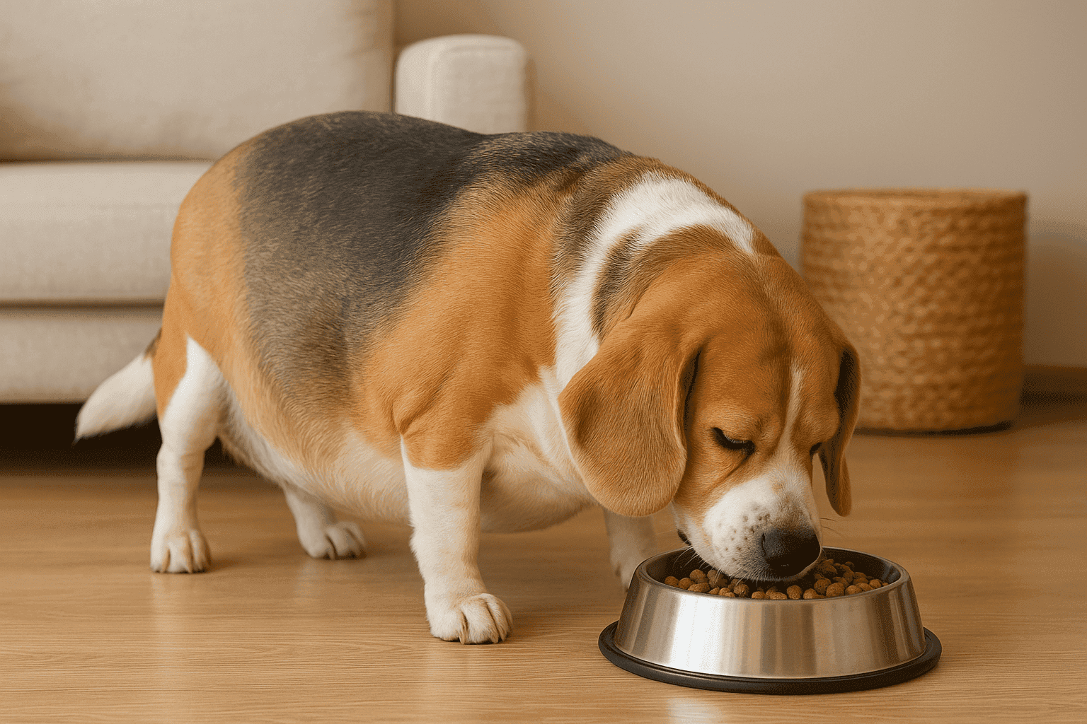 Sabías que tu perro podría estar comiendo demasiado